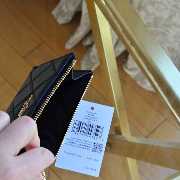 Kate Spade KG426 Carey Small Card Holder Black - Picture 5 of 5